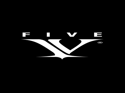 oakley five v logo design